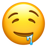 🤤 Sabberndes Gesicht Emoji von Apple