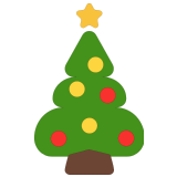 🎄 Sapin De Noël Emoji par Microsoft