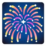 🎆 Feuerwerk Emoji von Google