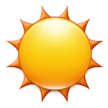 ☀️ Soleil Emoji par Samsung