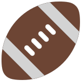 🏈 American Football, Emoji by Microsoft