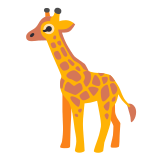 🦒 Giraffe, Emoji by Google
