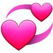 💞 Cœurs Qui Tournent Emoji par Samsung