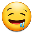 🤤 Visage Qui Bave Emoji par Samsung