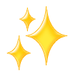 ✨ Funkelnde Sterne Emoji von Samsung