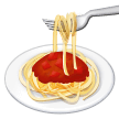 🍝 Spaghetti Emoji par Samsung
