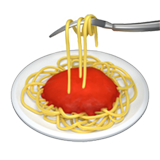 🍝 Spaghetti Emoji par Apple
