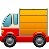 🚚 Lieferwagen Emoji von Apple